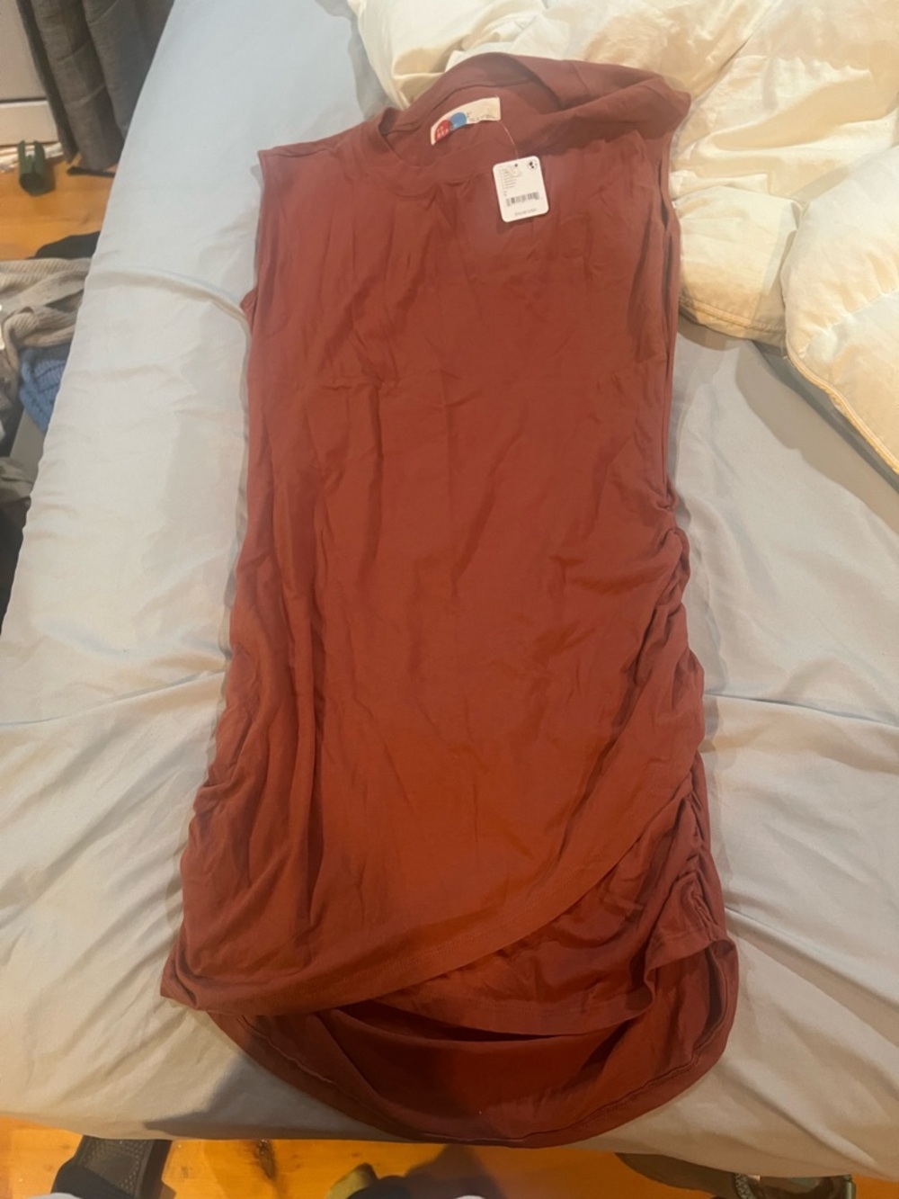 Free people rust brown dress
